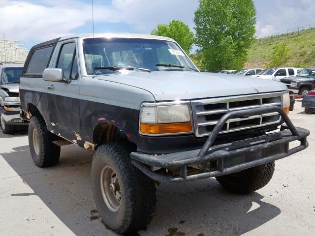 1FMEU15H5NLA08806 - 1992 FORD BRONCO U10 TWO TONE photo 1