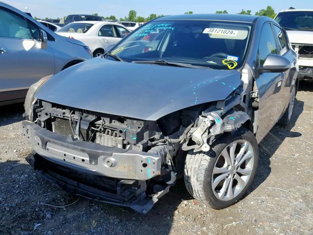 JM1BL1H52A1114468 - 2010 MAZDA 3 S SILVER photo 2