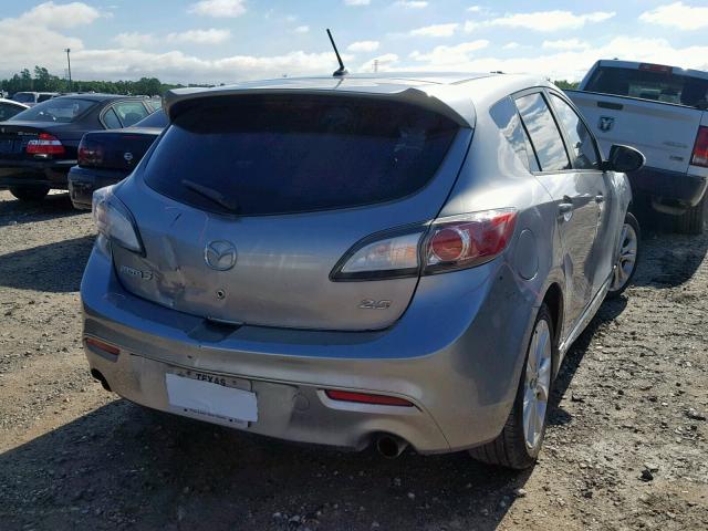 JM1BL1H52A1114468 - 2010 MAZDA 3 S SILVER photo 4