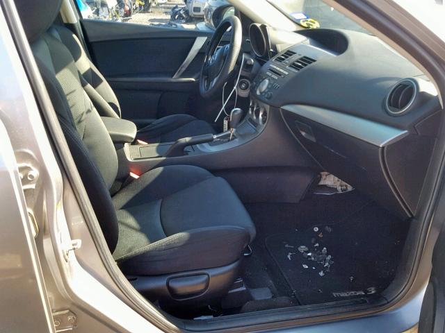 JM1BL1H52A1114468 - 2010 MAZDA 3 S SILVER photo 5