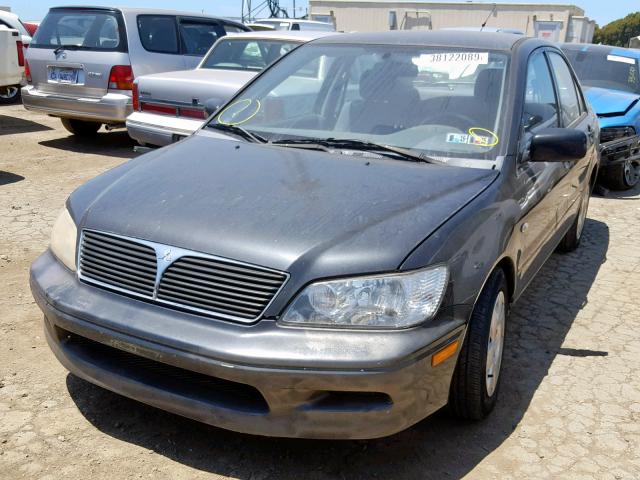 JA3AJ26E33U050080 - 2003 MITSUBISHI LANCER ES GRAY photo 2