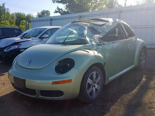 3VWRG31C26M422724 - 2006 VOLKSWAGEN NEW BEETLE მწვანე ფოტო 2