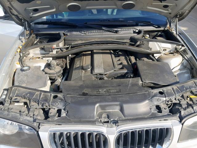 WBXPA93465WD02644 - 2005 BMW X3 3.0I SILVER photo 7