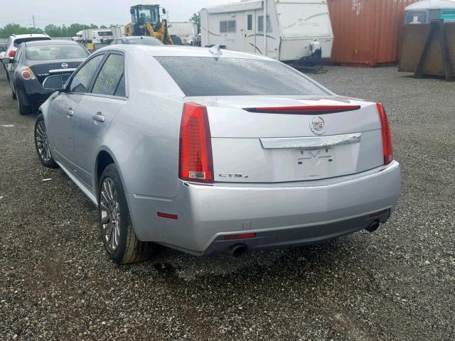 1G6DL5EY9B0124956 - 2011 CADILLAC CTS PERFOR SILVER photo 3