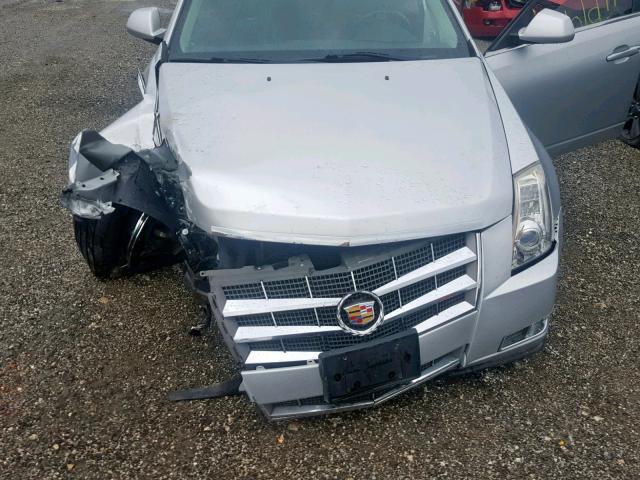 1G6DL5EY9B0124956 - 2011 CADILLAC CTS PERFOR SILVER photo 7