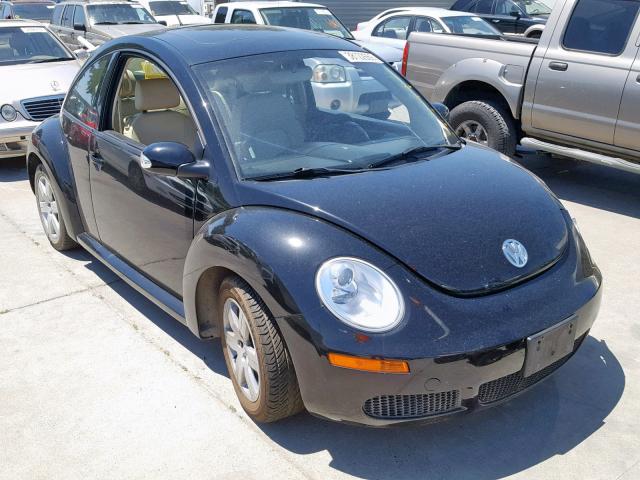 3VWRW31C87M518703 - 2007 VOLKSWAGEN NEW BEETLE შავი ფოტო 1