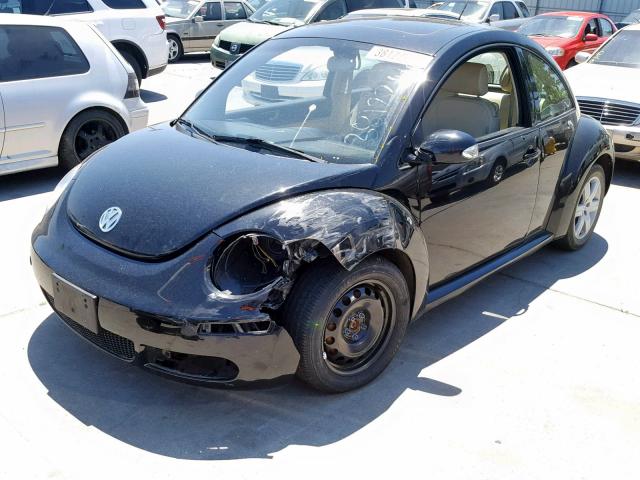 3VWRW31C87M518703 - 2007 VOLKSWAGEN NEW BEETLE შავი ფოტო 2