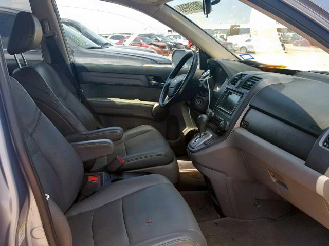 JHLRE38718C027572 - 2008 HONDA CR-V EXL SILVER photo 5