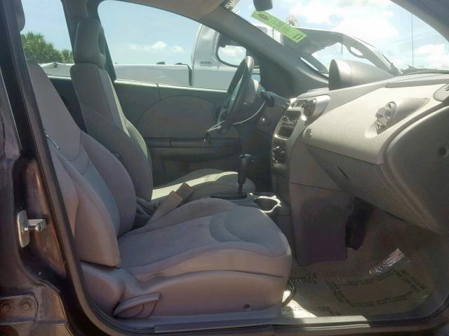 1G8AJ54F24Z119080 - 2004 SATURN ION LEVEL BLACK photo 5