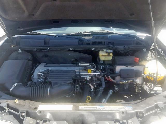 1G8AJ54F24Z119080 - 2004 SATURN ION LEVEL BLACK photo 7