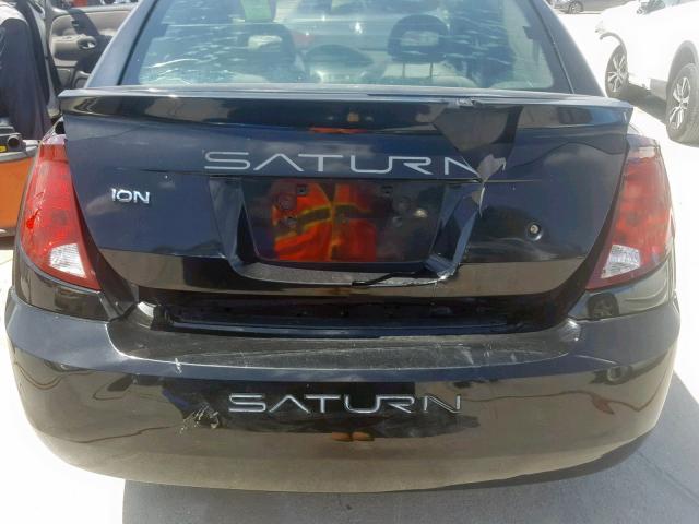 1G8AJ54F24Z119080 - 2004 SATURN ION LEVEL BLACK photo 9