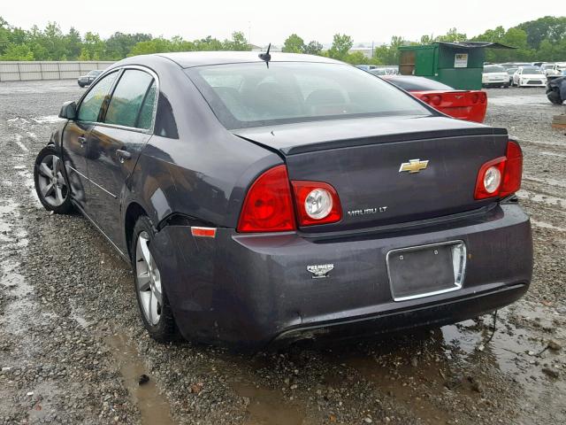 1G1ZC5E13BF256039 - 2011 CHEVROLET MALIBU 1LT ნაცრისფერი ფოტო 3