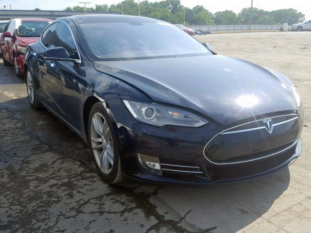 5YJSA1CP0DFP08065 - 2013 TESLA MODEL S أسود صورة 1