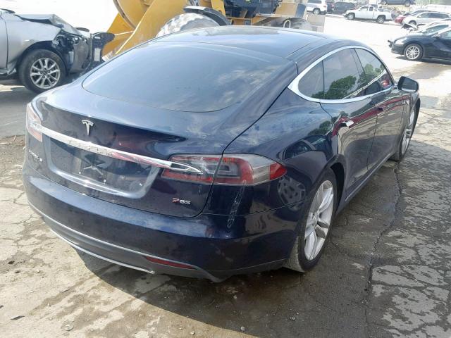5YJSA1CP0DFP08065 - 2013 TESLA MODEL S أسود صورة 4