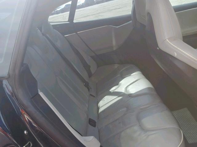 5YJSA1CP0DFP08065 - 2013 TESLA MODEL S أسود صورة 6