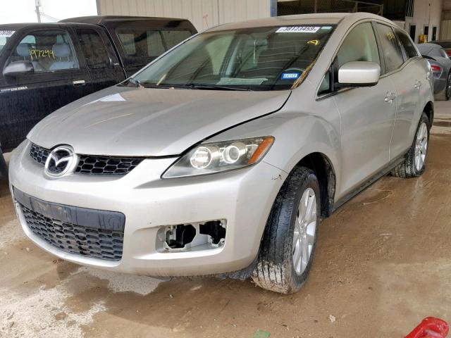 JM3ER293970146368 - 2007 MAZDA CX-7 SILVER photo 2