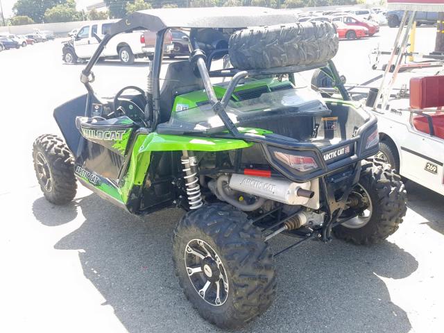 4UF14MPV9ET300698 - 2014 ARCTIC CAT WILDCAT TWO TONE photo 3