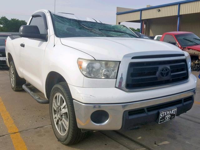 5TFJU5F11AX004380 - 2010 TOYOTA TUNDRA WHITE photo 1