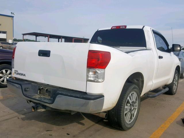 5TFJU5F11AX004380 - 2010 TOYOTA TUNDRA WHITE photo 4