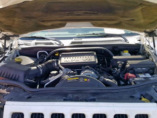 1J8HG48N26C178661 - 2006 JEEP COMMANDER WHITE photo 7