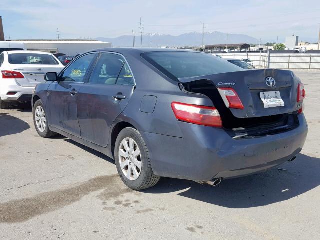 4T1BK46K47U031866 - 2007 TOYOTA CAMRY NEW GRAY photo 3