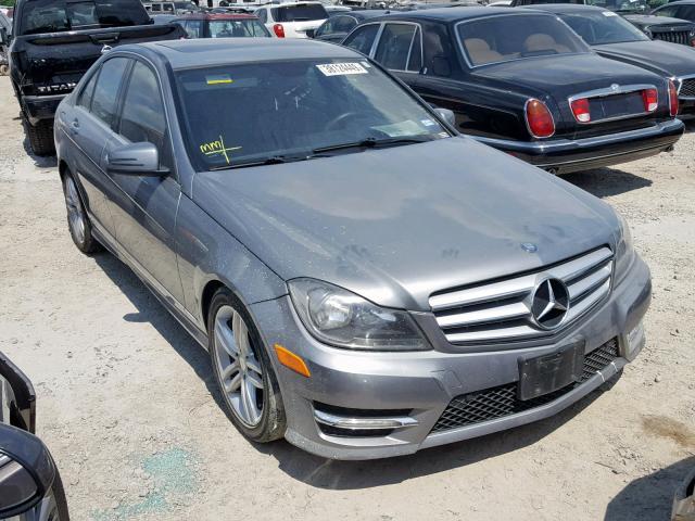 WDDGF4HB7DR262941 - 2013 MERCEDES-BENZ C 250 SILVER photo 1