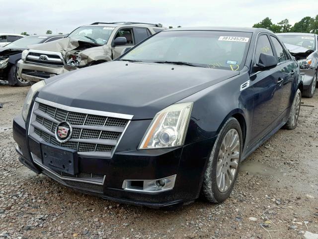 1G6DJ5EV4A0101241 - 2010 CADILLAC CTS PERFOR BLACK photo 2