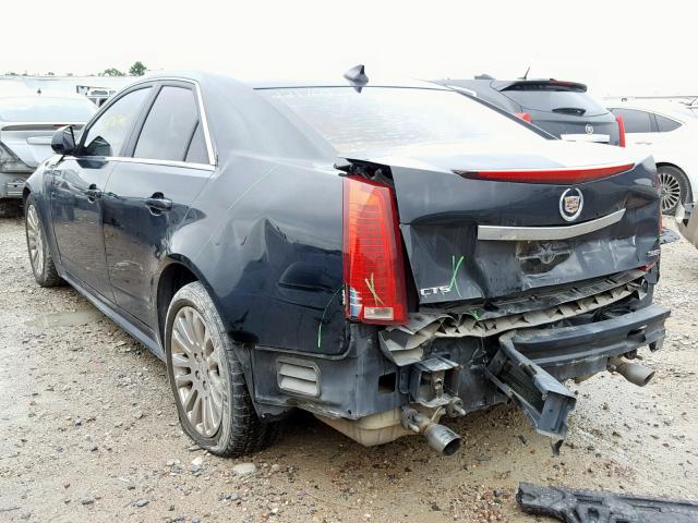 1G6DJ5EV4A0101241 - 2010 CADILLAC CTS PERFOR BLACK photo 3