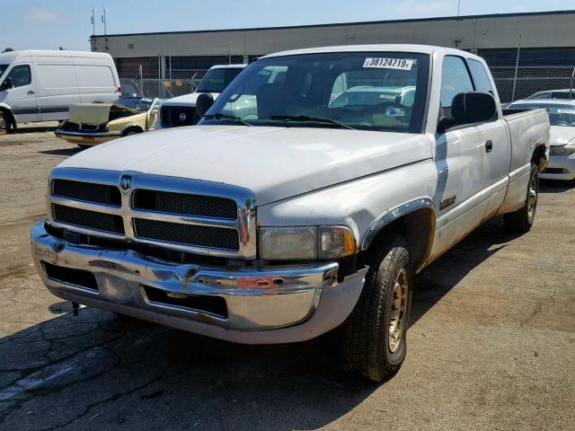 3B7KC23682M215864 - 2002 DODGE RAM 2500 WHITE photo 2