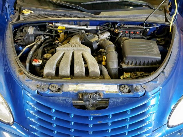 3C3EY55E35T307659 - 2005 CHRYSLER PT CRUISER BLUE photo 7