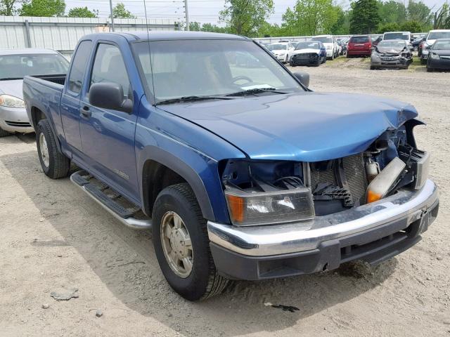 1GCCS196558208744 - 2005 CHEVROLET COLORADO BLUE photo 1