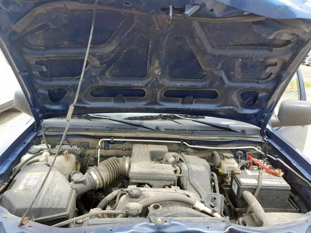 1GCCS196558208744 - 2005 CHEVROLET COLORADO BLUE photo 7