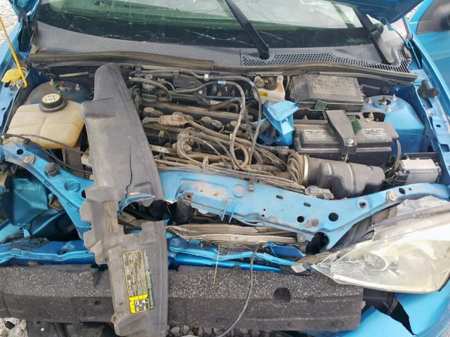 1FAFP34N77W352504 - 2007 FORD FOCUS ZX4 BLUE photo 7