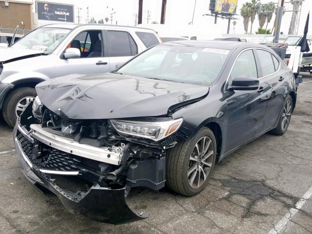 19UUB2F35JA005832 - 2018 ACURA TLX BLACK photo 2