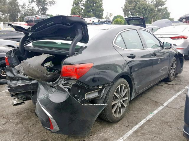 19UUB2F35JA005832 - 2018 ACURA TLX BLACK photo 4