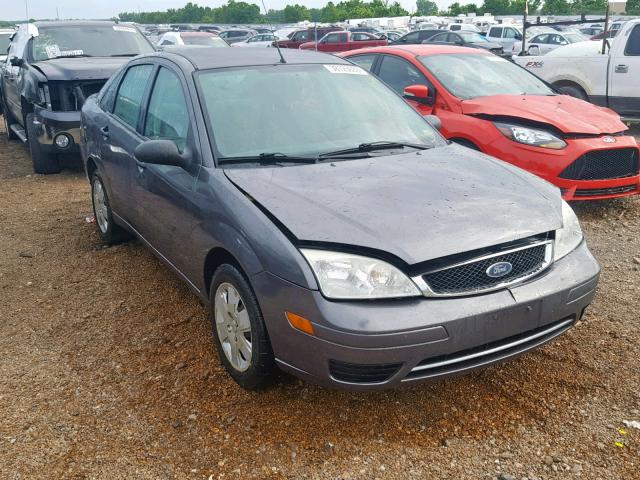 1FAFP34N47W290835 - 2007 FORD FOCUS ZX4 GRAY photo 1