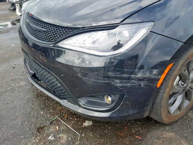 2C4RC1EG7KR508159 - 2019 CHRYSLER PACIFICA T BLACK photo 10