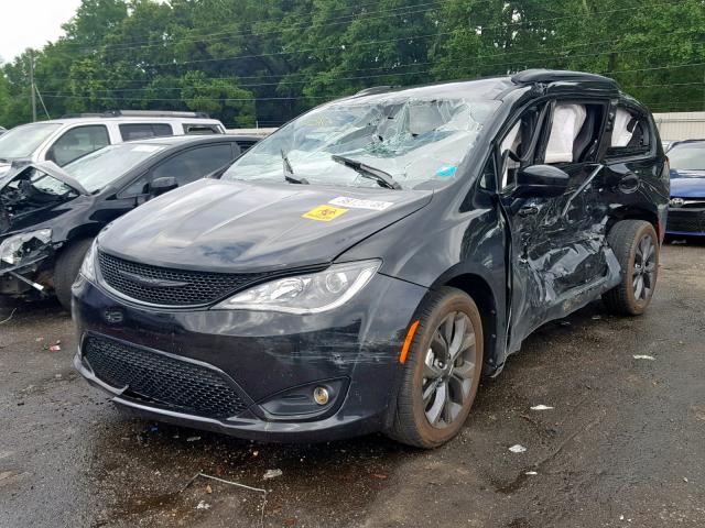 2C4RC1EG7KR508159 - 2019 CHRYSLER PACIFICA T BLACK photo 2