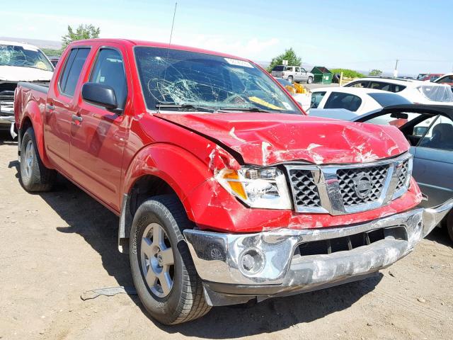 1N6AD07W58C429399 - 2008 NISSAN FRONTIER C RED photo 1