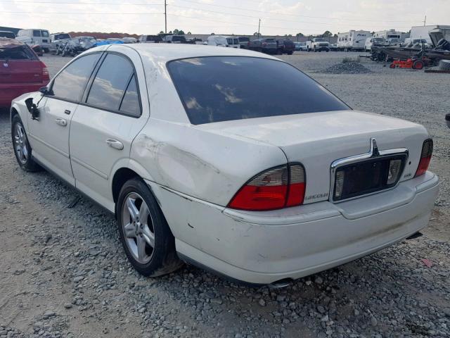 1LNHM87A03Y687616 - 2003 LINCOLN LS CREAM photo 3