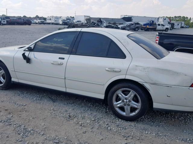 1LNHM87A03Y687616 - 2003 LINCOLN LS CREAM photo 9