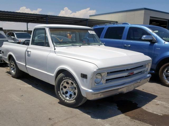 CE148S132778 - 1968 CHEVROLET C-10 WHITE photo 1