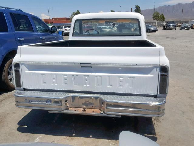 CE148S132778 - 1968 CHEVROLET C-10 WHITE photo 6