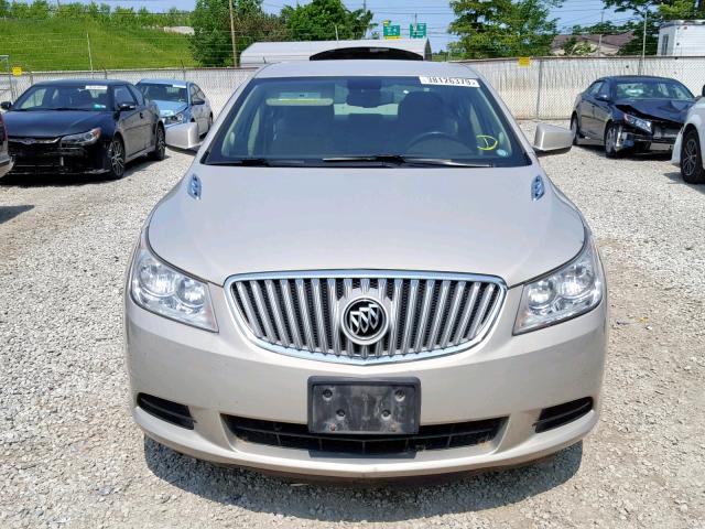 1G4GA5EC8BF185454 - 2011 BUICK LACROSSE C BEIGE photo 9