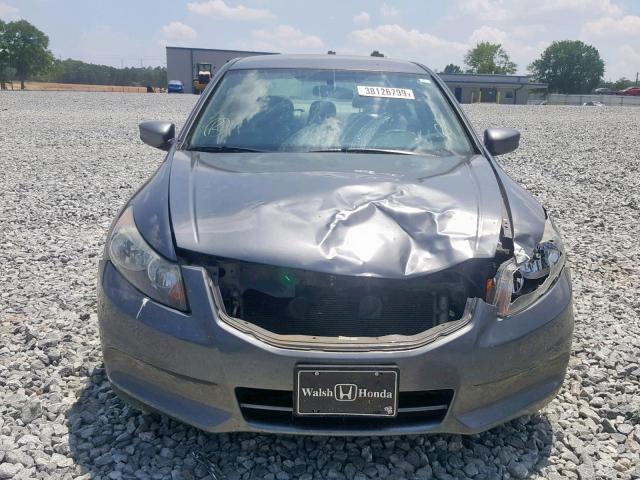 1HGCP2F42CA217807 - 2012 HONDA ACCORD LXP GRAY photo 9