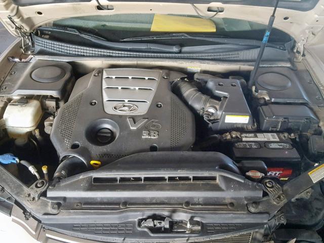 KMHFC46F27A218722 - 2007 HYUNDAI AZERA SE TAN photo 7