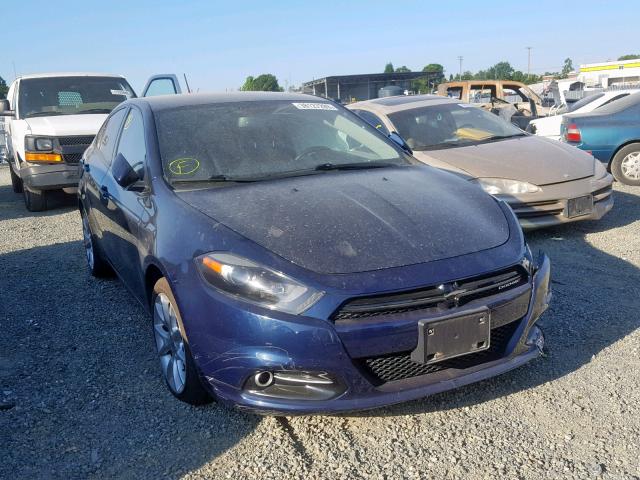 1C3CDFBA2DD299472 - 2013 DODGE DART SXT BLUE photo 1