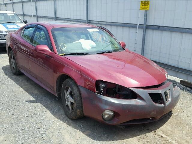2G2WS522041123134 - 2004 PONTIAC GRAND PRIX წითელი ფოტო 1