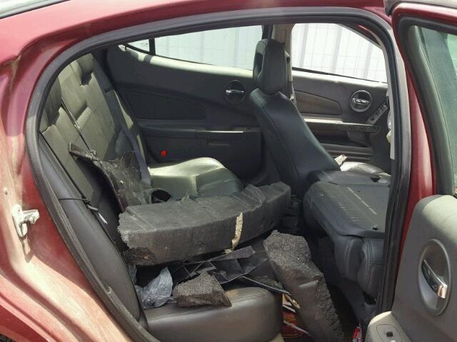 2G2WS522041123134 - 2004 PONTIAC GRAND PRIX წითელი ფოტო 6