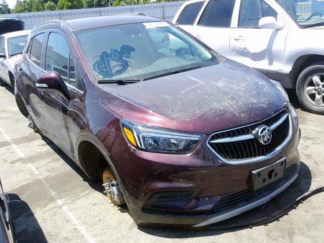 KL4CJASB7JB593726 - 2018 BUICK ENCORE PRE BURGUNDY photo 1